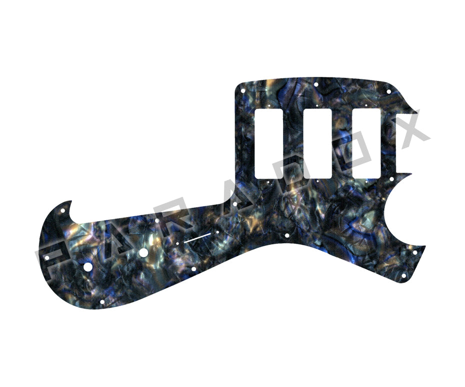 Custom Pickguard For 2021 - 2025 Made in Japan Ibanez FRM300-PR Paul Gilbert Signature Fireman