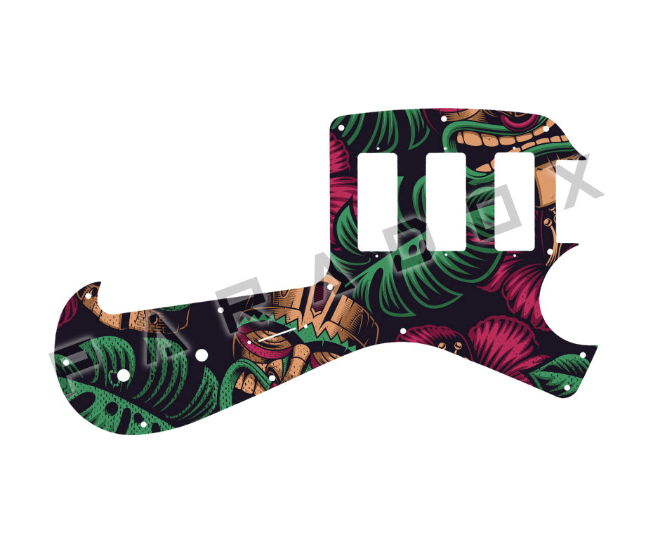 Custom Pickguard For 2021 - 2025 Made in Japan Ibanez FRM300-PR Paul Gilbert Signature Fireman