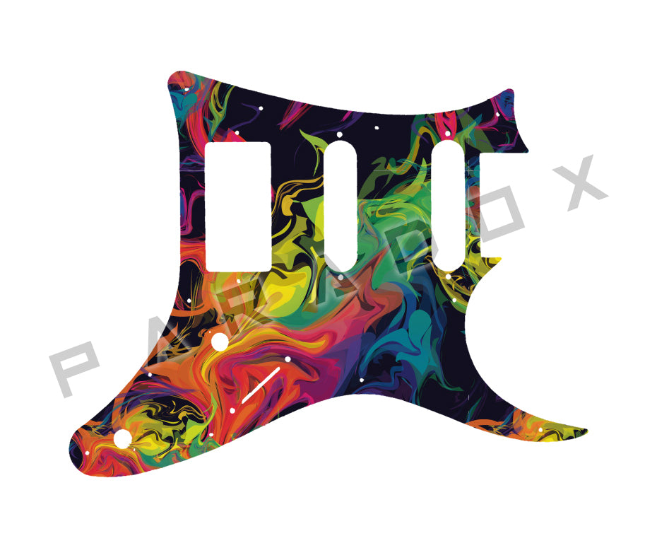 Custom Pickguard For 2000 Made in China Ibanez Gio HSS