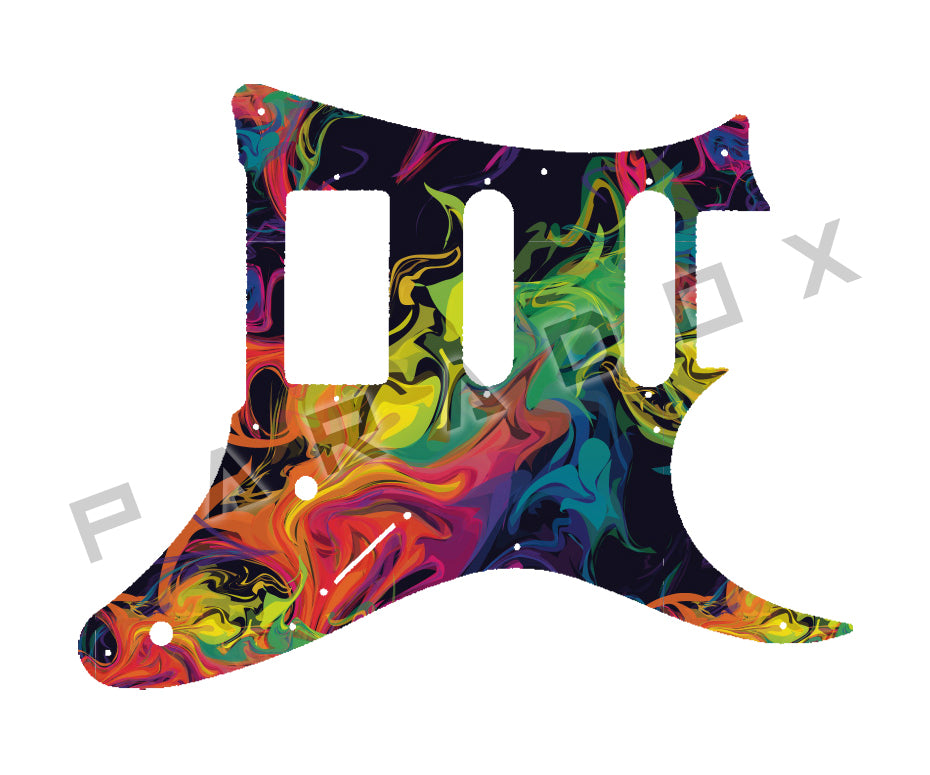 Custom Pickguard For 2003 - 2004 Made in Indonesia Ibanez GIO GRX140 HSS