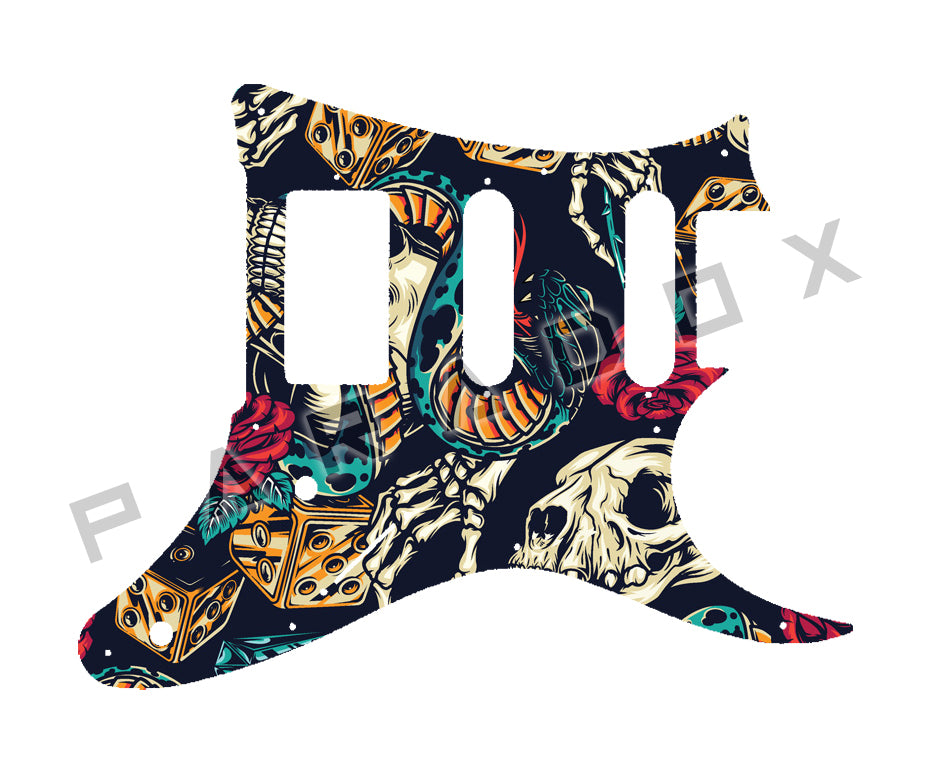 Custom Pickguard For 2003 - 2004 Made in Indonesia Ibanez GIO GRX140 HSS
