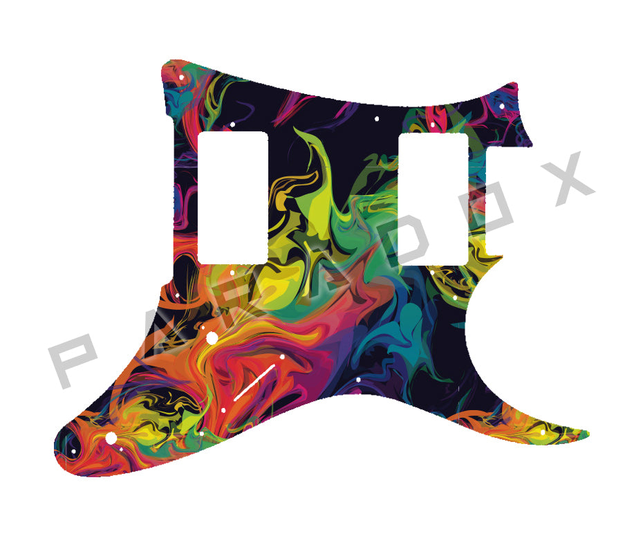 Custom Pickguard For 2010 Made in China Ibanez GRX20Z Gio RX Series