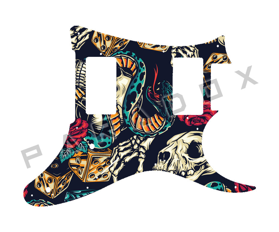 Custom Pickguard For 2010 Made in China Ibanez GRX20Z Gio RX Series