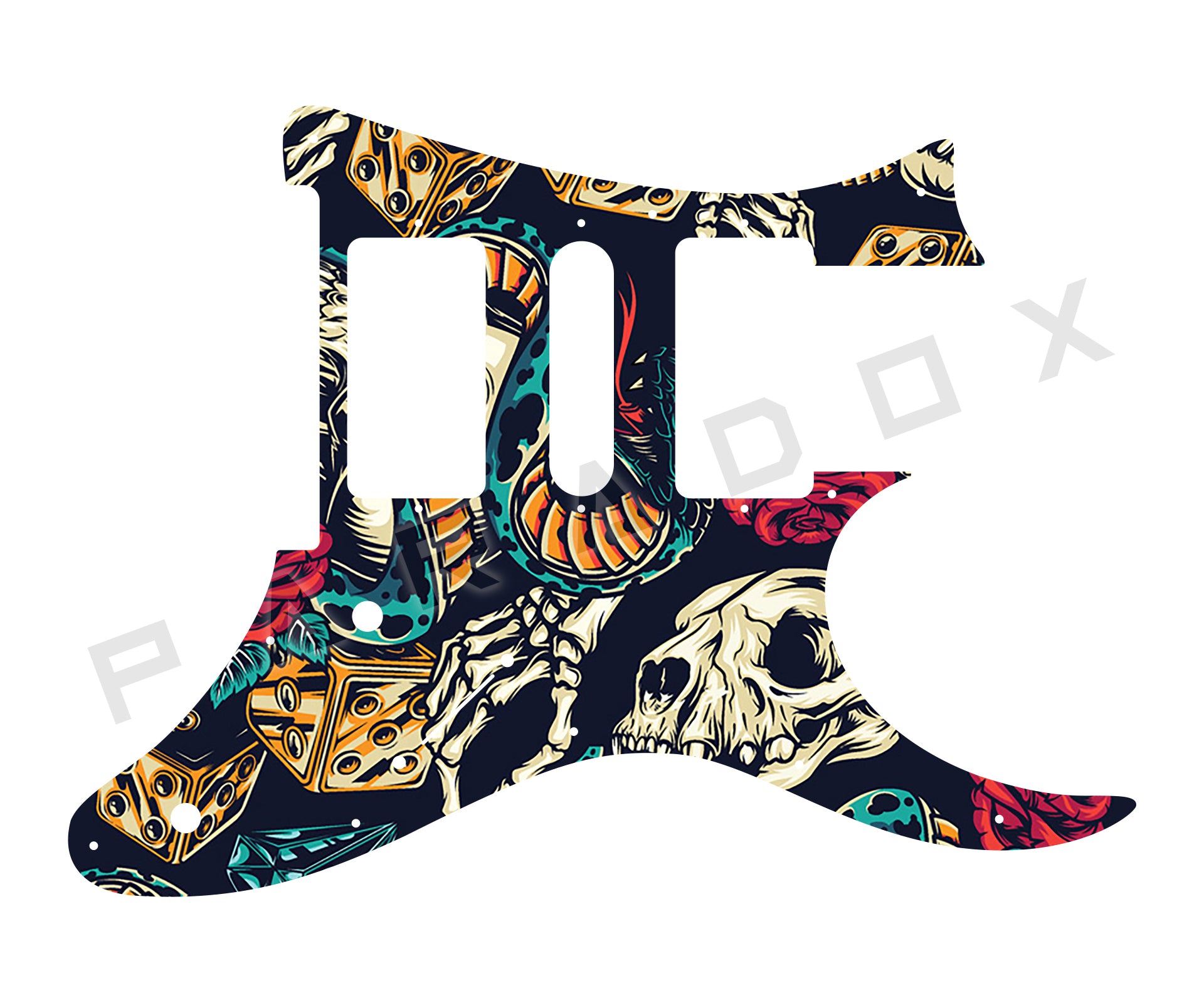 Custom Pickguard For 1997 - 2010 Made in Korea Ibanez JEM 555