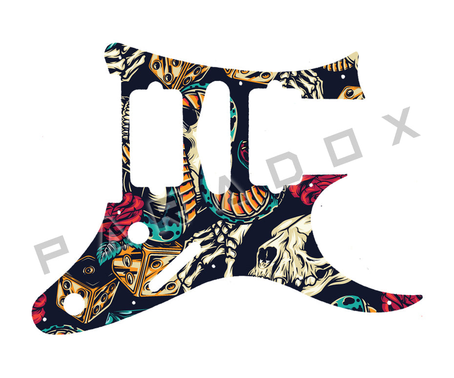 Custom Pickguard For 1988 - 2004 Made in Japan Ibanez JEM77-FP Steve Vai Signature