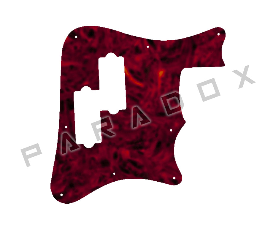 Custom Pickguard For 2019-2024 Made in Indonesia By Ibanez SRMD200 Mezzo Medium Scale 4-String Bass