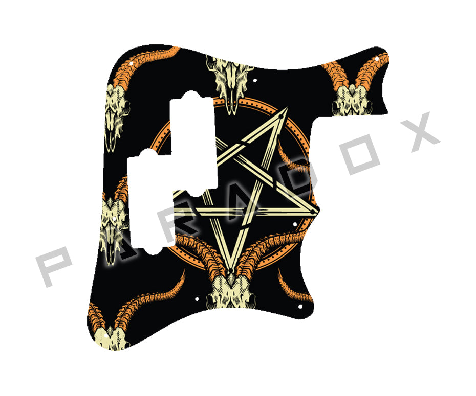 Custom Pickguard For 2019-2024 Made in Indonesia By Ibanez SRMD200 Mezzo Medium Scale 4-String Bass