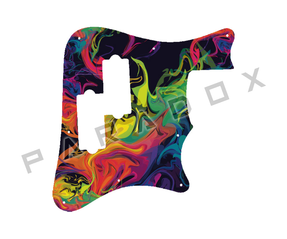Custom Pickguard For 2019-2024 Made in Indonesia By Ibanez SRMD200 Mezzo Medium Scale 4-String Bass