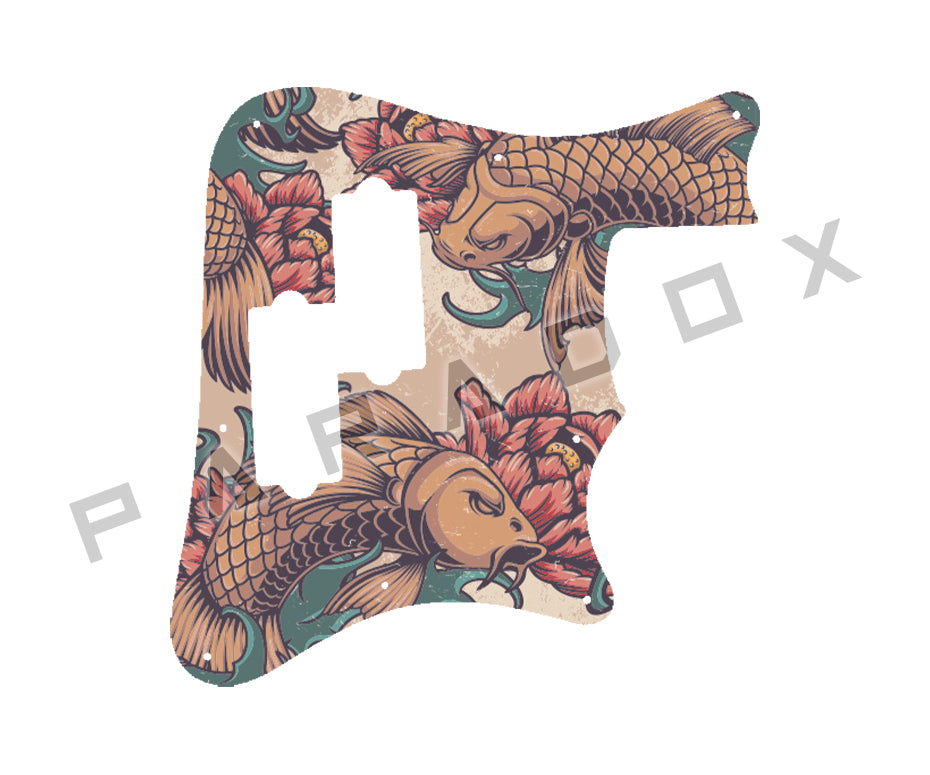 Custom Pickguard For 2019-2024 Made in Indonesia By Ibanez SRMD200 Mezzo Medium Scale 4-String Bass