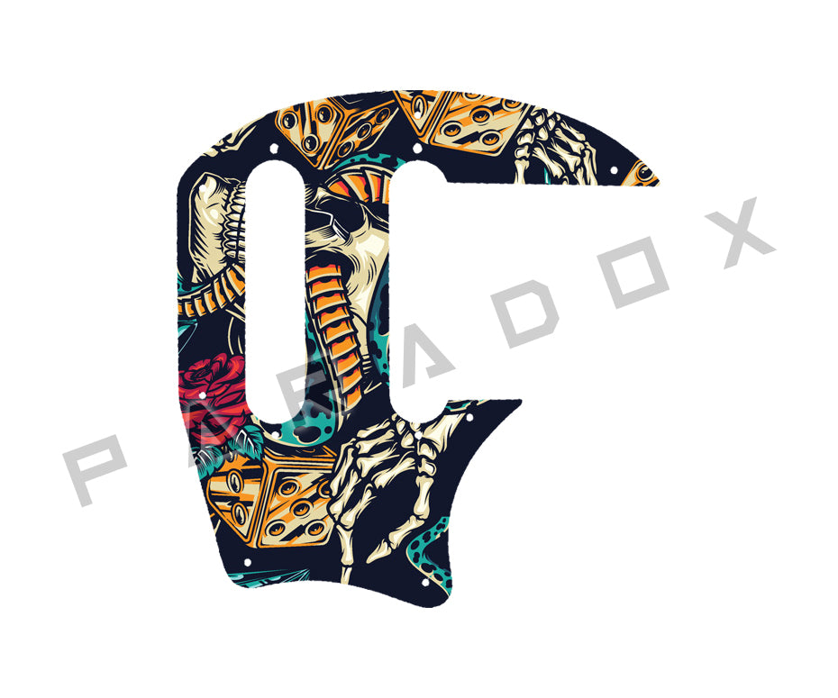 Custom Pickguard For 2023 - 2025 Made in Indonesia Ibanez Q547-BMM Quest Standard