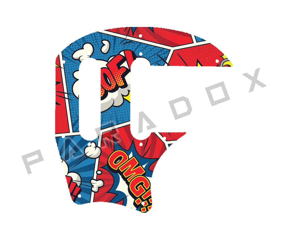 Custom Pickguard For 2021 - 2024 Made in Indonesia Ibanez QX54QM