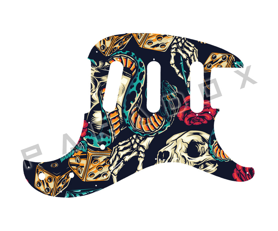 Custom Pickguard For 1984 Made in Japan Ibanez RS130 Roadstar II Standard