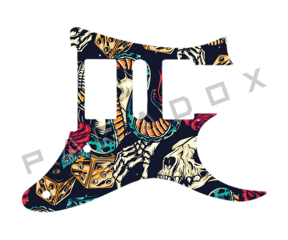Custom Pickguard For 1998 - 2010 Made in Indonesia Ibanez RG350DX