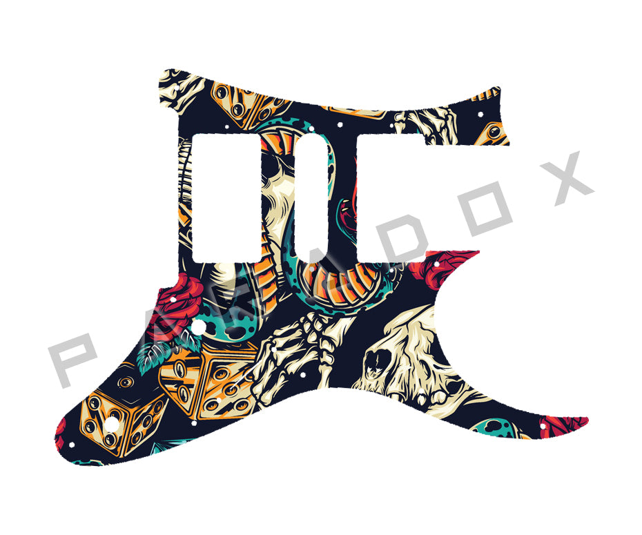Custom Pickguard For 2009-2014 Made in Japan By Ibanez Prestige RG3550MZ H-S-H