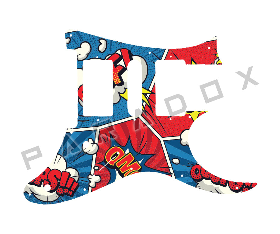 Custom Pickguard For 2016-2020 Made in Indonesia By Ibanez RG450MB H-S-H