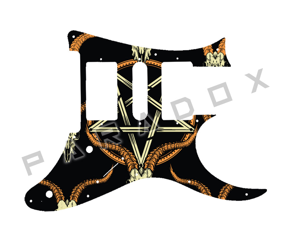 Custom Pickguard For 2016-2020 Made in Indonesia By Ibanez RG450MB H-S-H