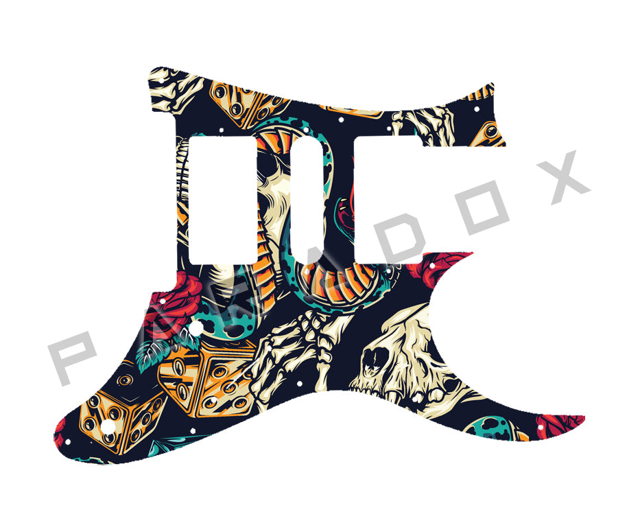 Custom Pickguard For 2016-2020 Made in Indonesia By Ibanez RG450MB H-S-H