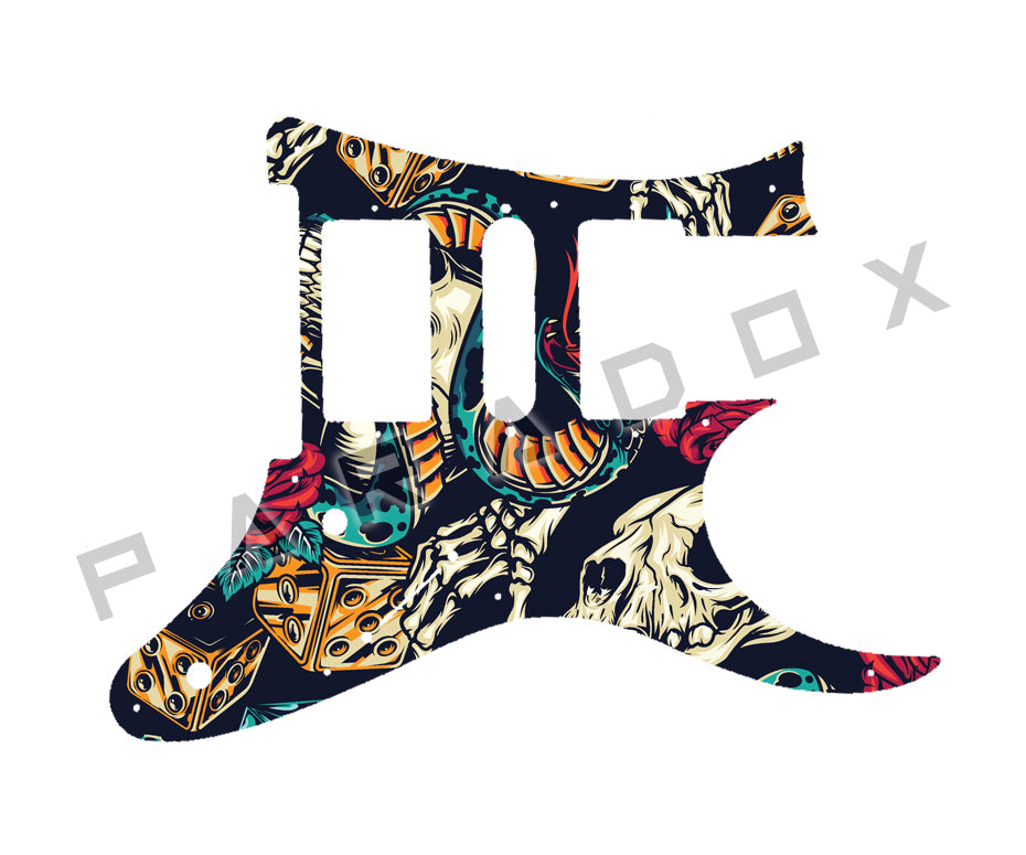 Custom Pickguard For 2014-2017 Made in Japan By Ibanez RG655 H-S-H