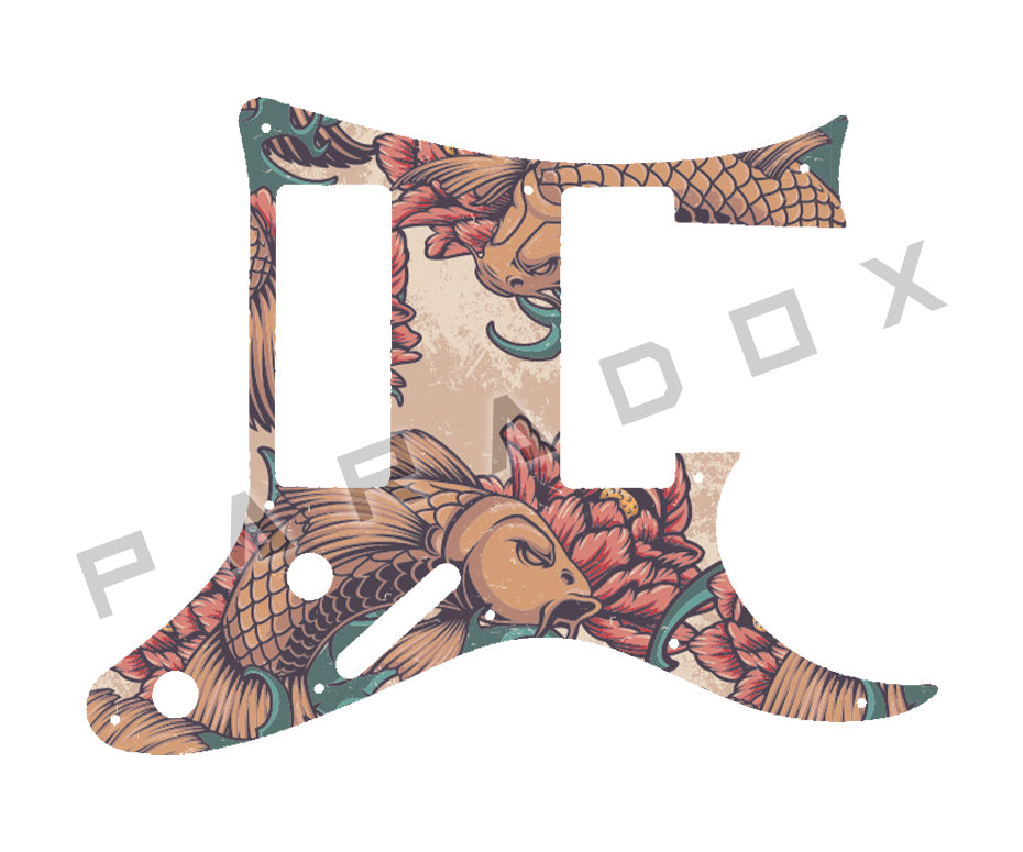 Custom Pickguard For 2012-2021 Made in Indonesia By Ibanez RG-8 H-H 8-String