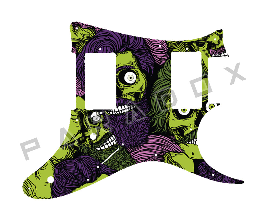 Custom Pickguard For 1994 - 1998 Made in Indonesia By Ibanez RX20 H-H