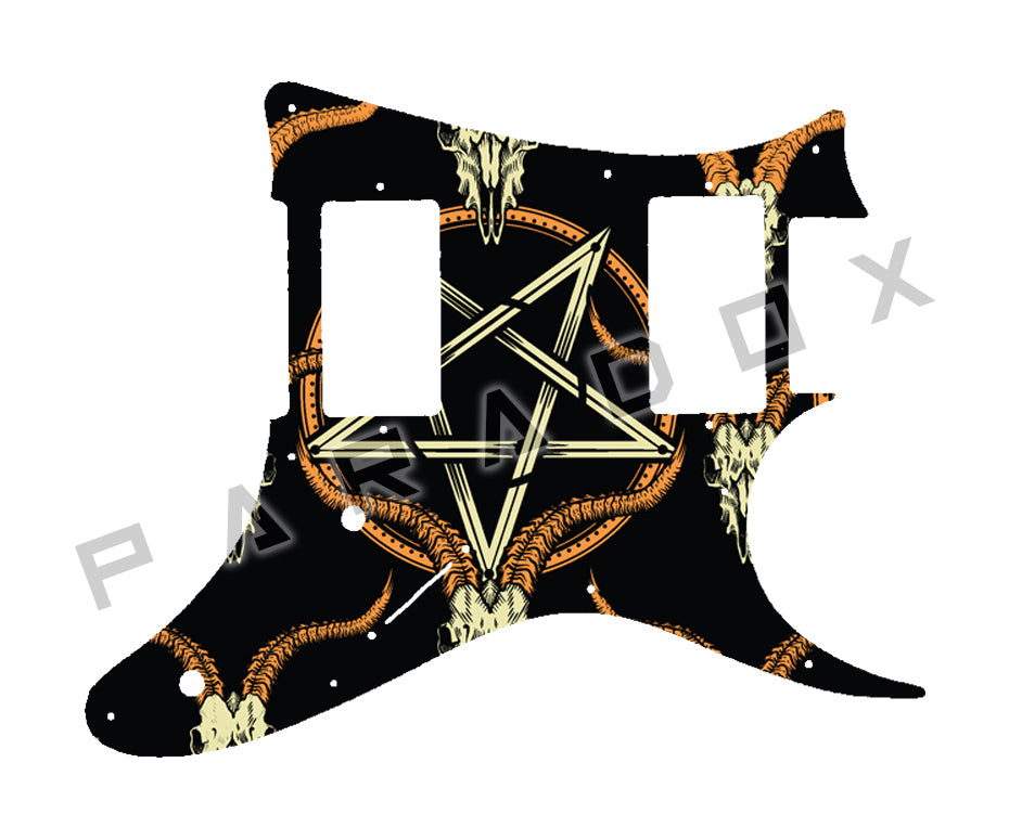 Custom Pickguard For 1994 - 1998 Made in Indonesia By Ibanez RX20 H-H