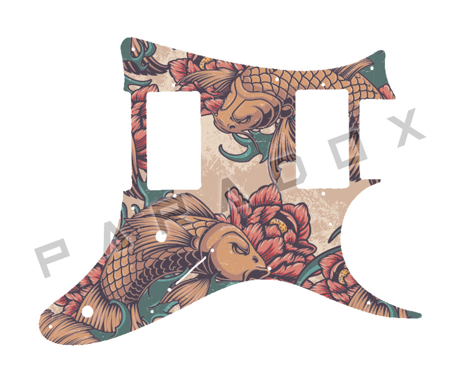 Custom Pickguard For 1994 - 1998 Made in Indonesia By Ibanez RX20 H-H