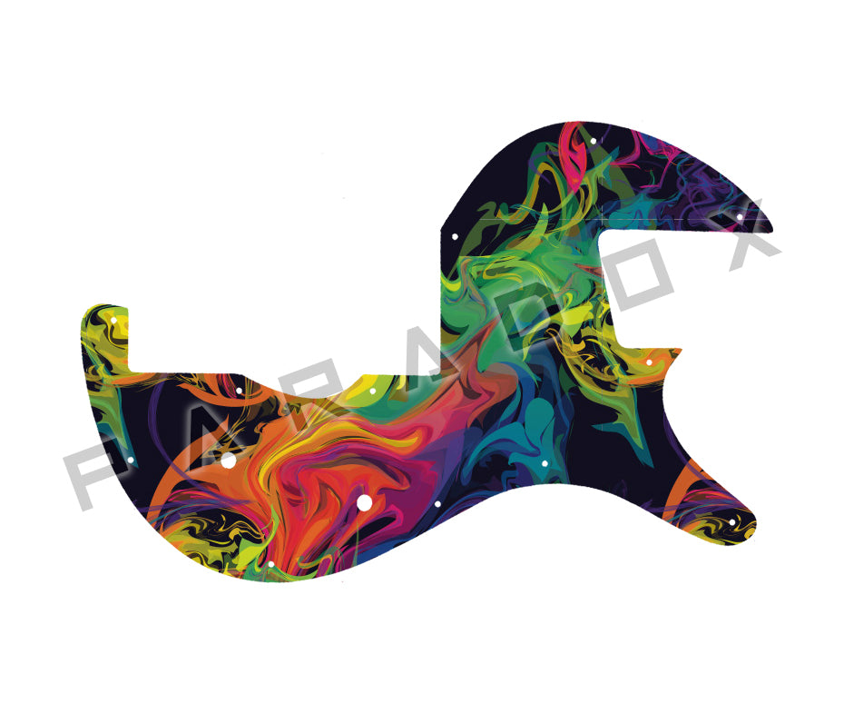 Custom Pickguard For 2006 - 2007 Made in Japan Ibanez SRX 400 CAF Bass