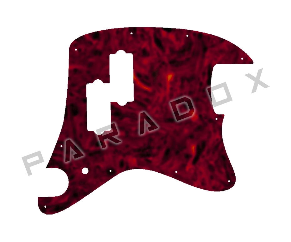 Custom Pickguard For 2010 Ibanez TMB100-WNF Talman 4 String Bass