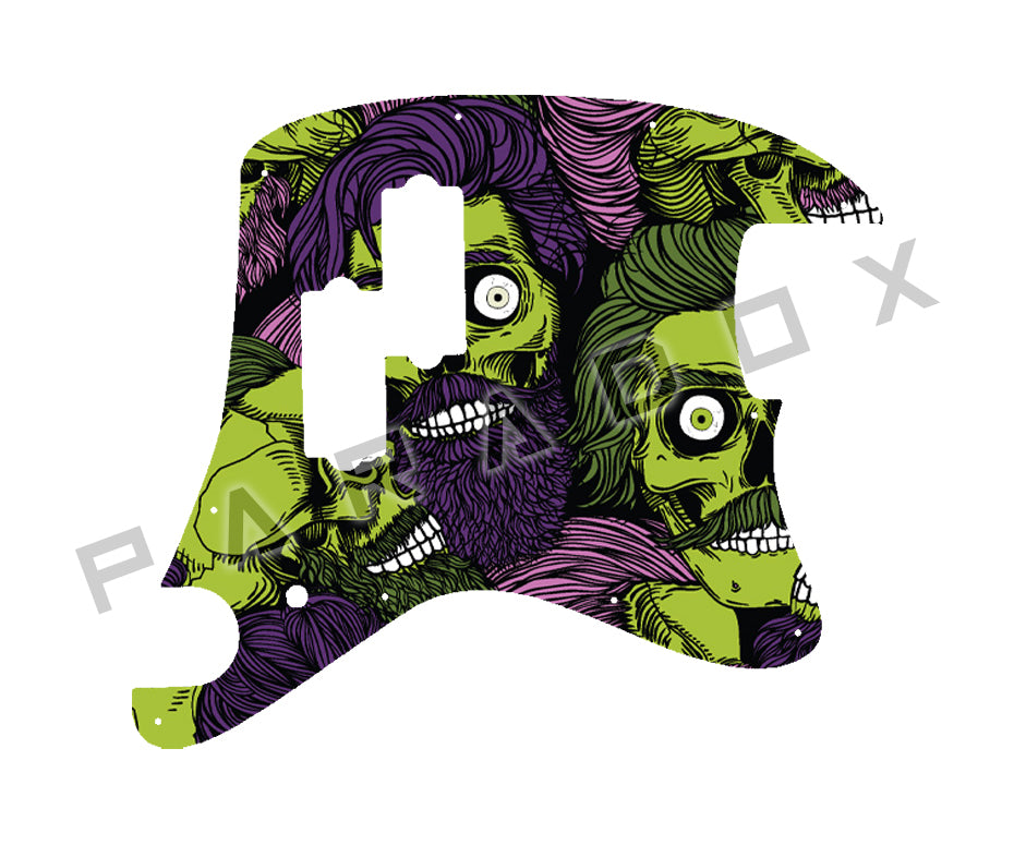 Custom Pickguard For 2010 Ibanez TMB100-WNF Talman 4 String Bass