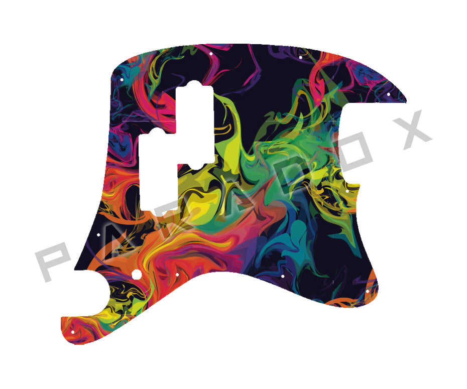 Custom Pickguard For 2010 Ibanez TMB100-WNF Talman 4 String Bass