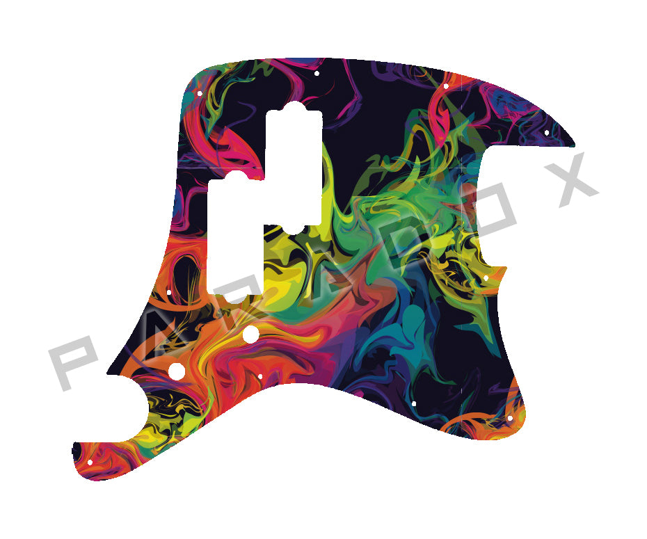 Custom Pickguard For 2016 - 2021 Made in Indonesia By Ibanez TMB30 4-String Bass