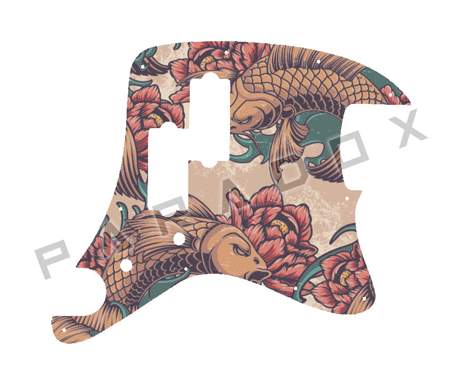 Custom Pickguard For 2016 - 2021 Made in Indonesia By Ibanez TMB30 4-String Bass