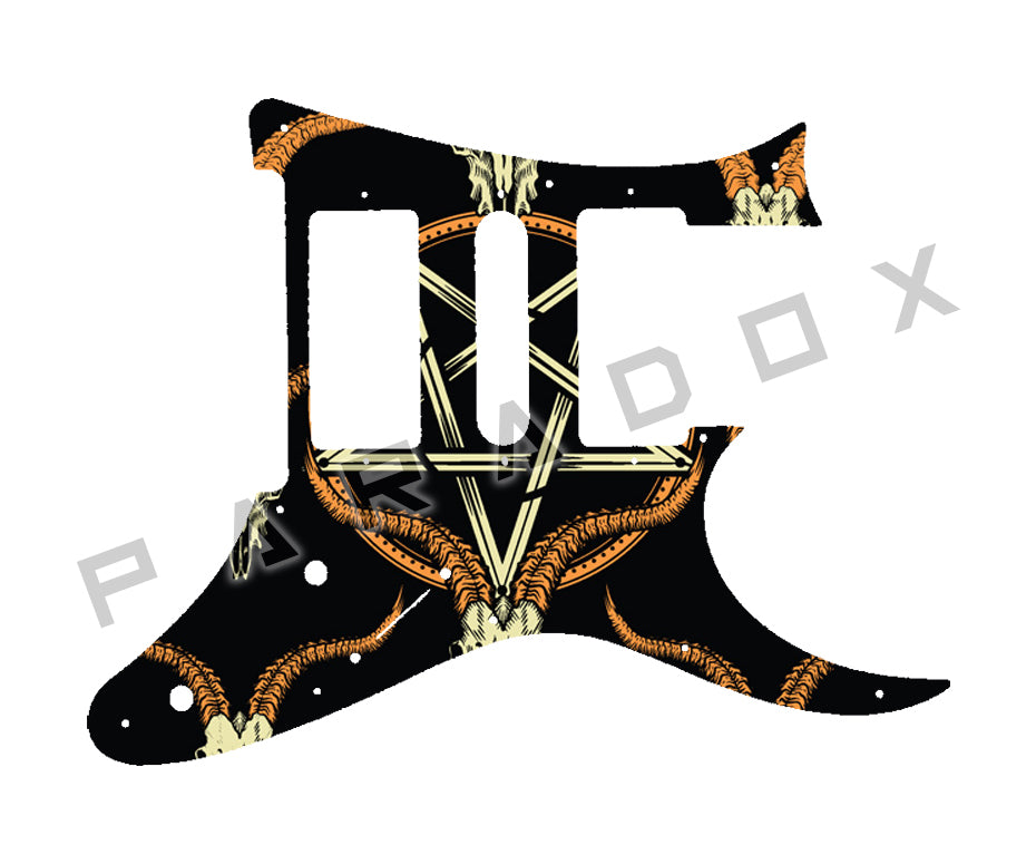 Custom Pickguard For 2015-2017 Made in Indonesia Ibanez UV71P Steve Vai Signature Universe