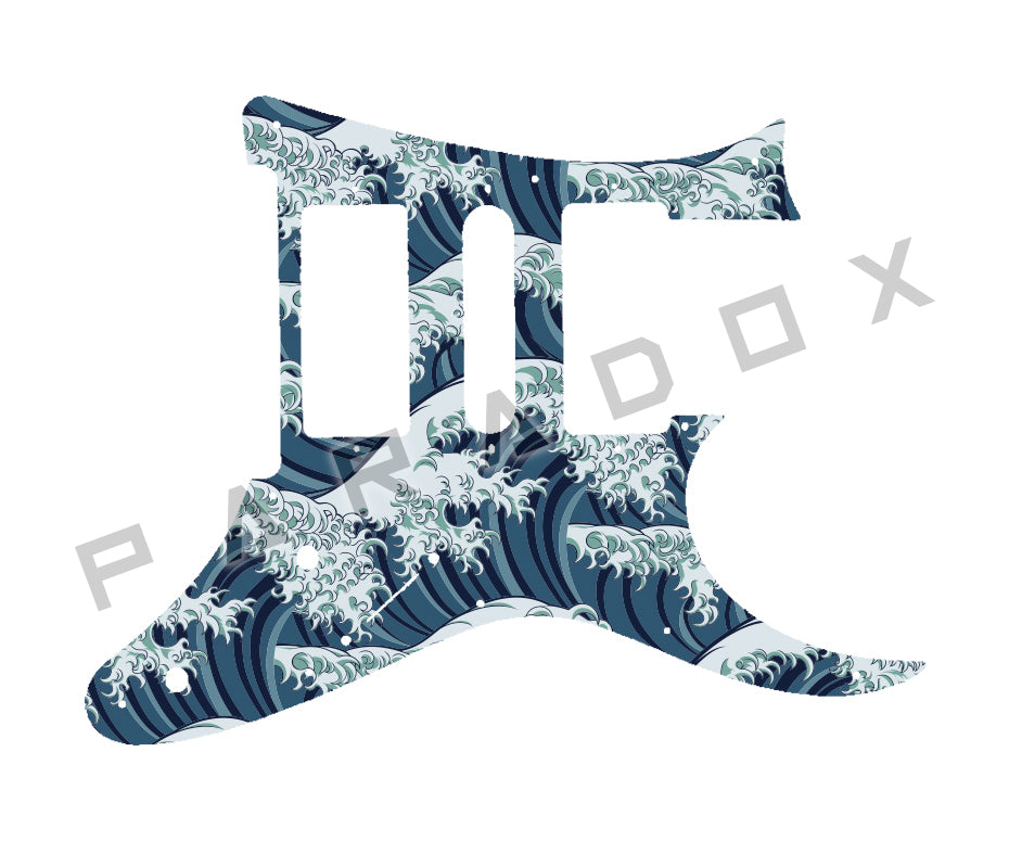 Custom Pickguard For 2015-2017 Made in Indonesia Ibanez UV71P Steve Vai Signature Universe