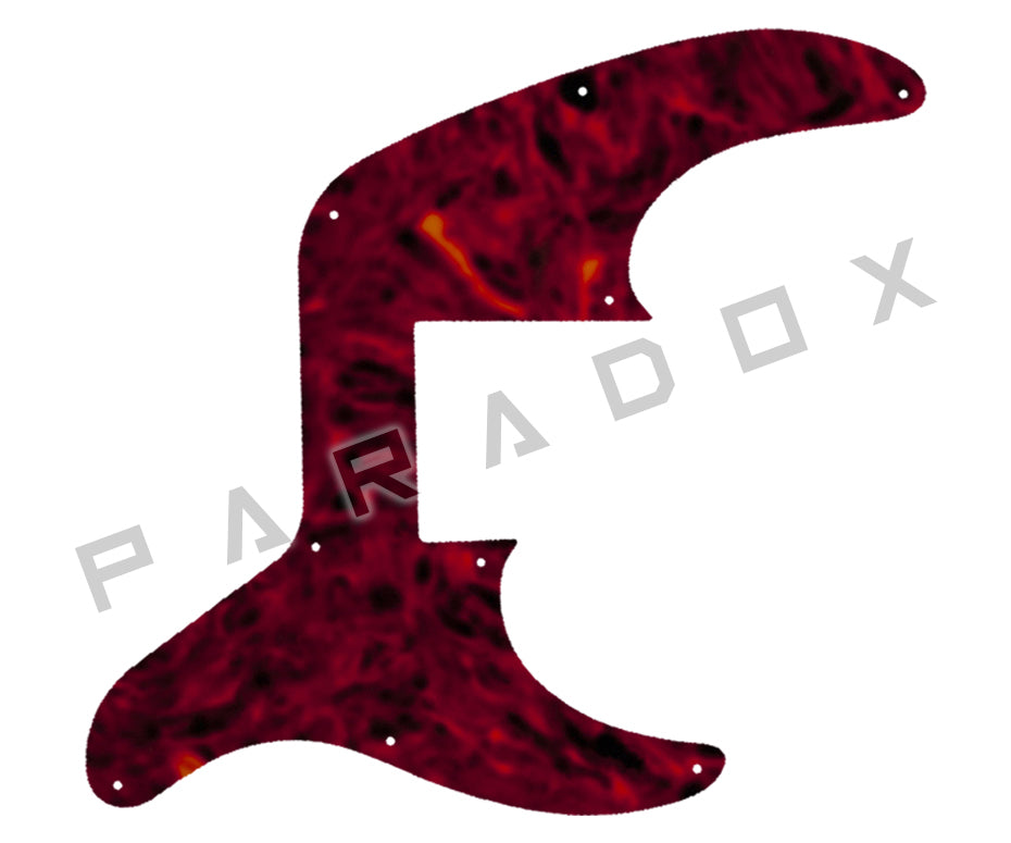 Custom Pickguard For 2016 - 2021 By Jackson X Series CBXNT V 5-String Concert Bass
