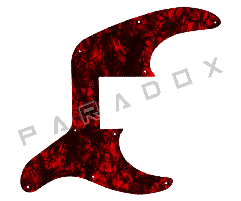 Custom Pickguard For 2016 - 2021 By Jackson X Series CBXNT V 5-String Concert Bass