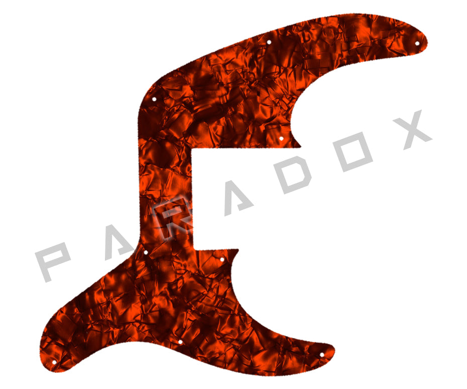 Custom Pickguard For 2016 - 2021 By Jackson X Series CBXNT V 5-String Concert Bass