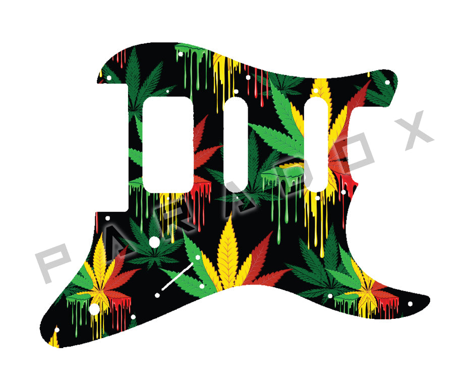 Custom Pickguard For 2013 - 2018 Made in Indonesia Jackson Adrian Smith X Series Signature SDX