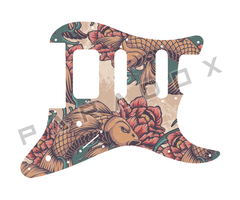 Custom Pickguard For 2013 - 2018 Made in Indonesia Jackson Adrian Smith X Series Signature SDX