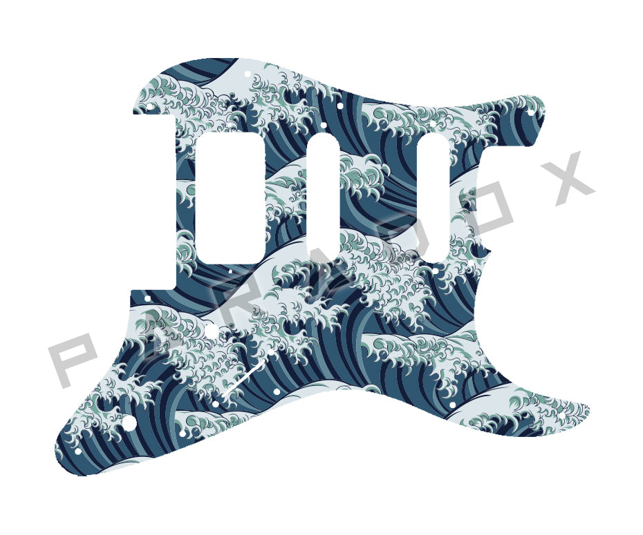 Custom Pickguard For 2013 - 2018 Made in Indonesia Jackson Adrian Smith X Series Signature SDX