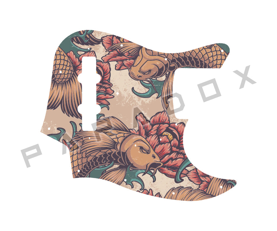Custom Pickguard For 2007 - 2015 Made in Japan Fender JB-62 Jazz Bass Reissue MIJ
