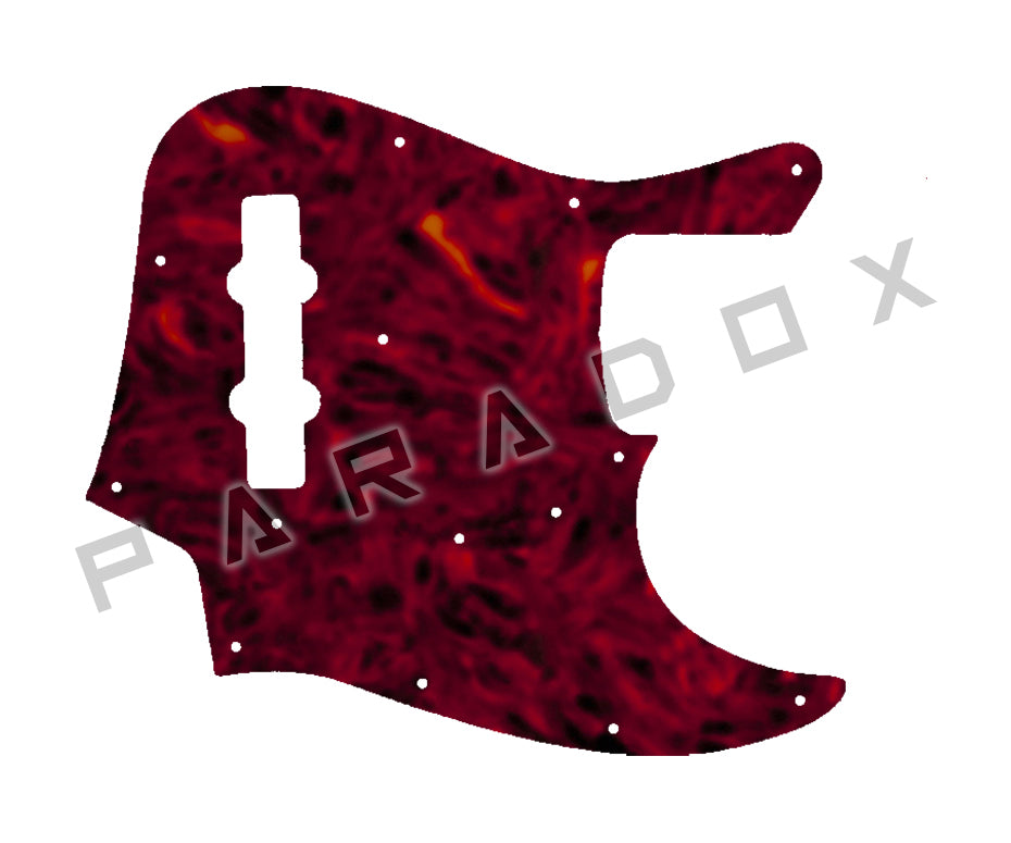 Custom Pickguard For 1985 - 2012 Made in America Fender Vintage Reissue '62 Jazz Bass