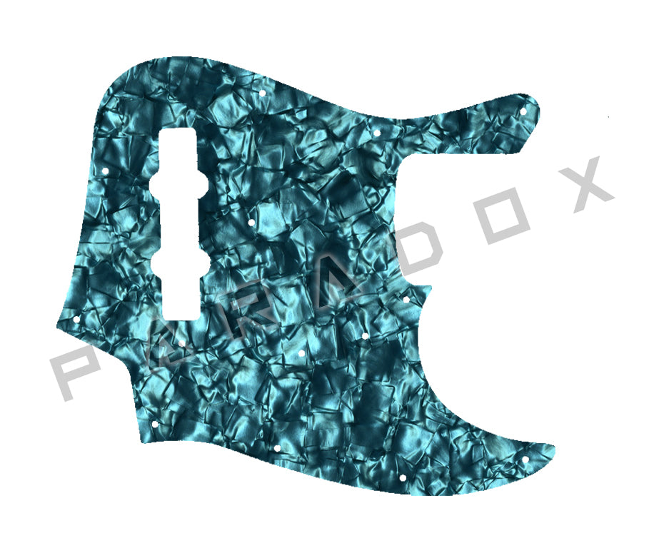 Custom Pickguard For 1985 - 2012 Made in America Fender Vintage Reissue '62 Jazz Bass