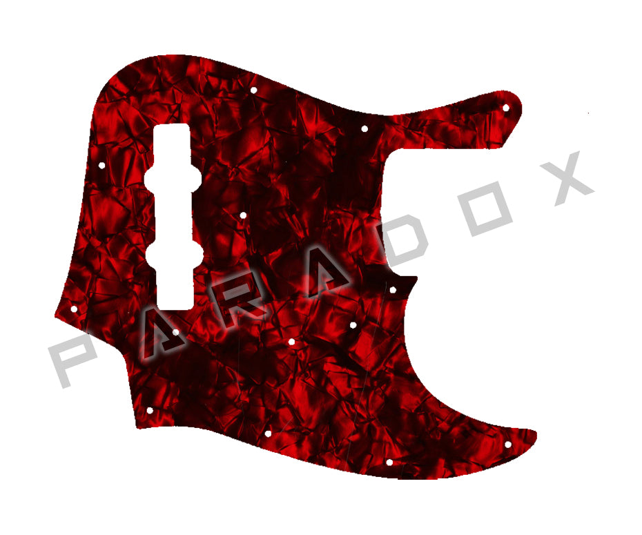 Custom Pickguard For 1985 - 2012 Made in America Fender Vintage Reissue '62 Jazz Bass