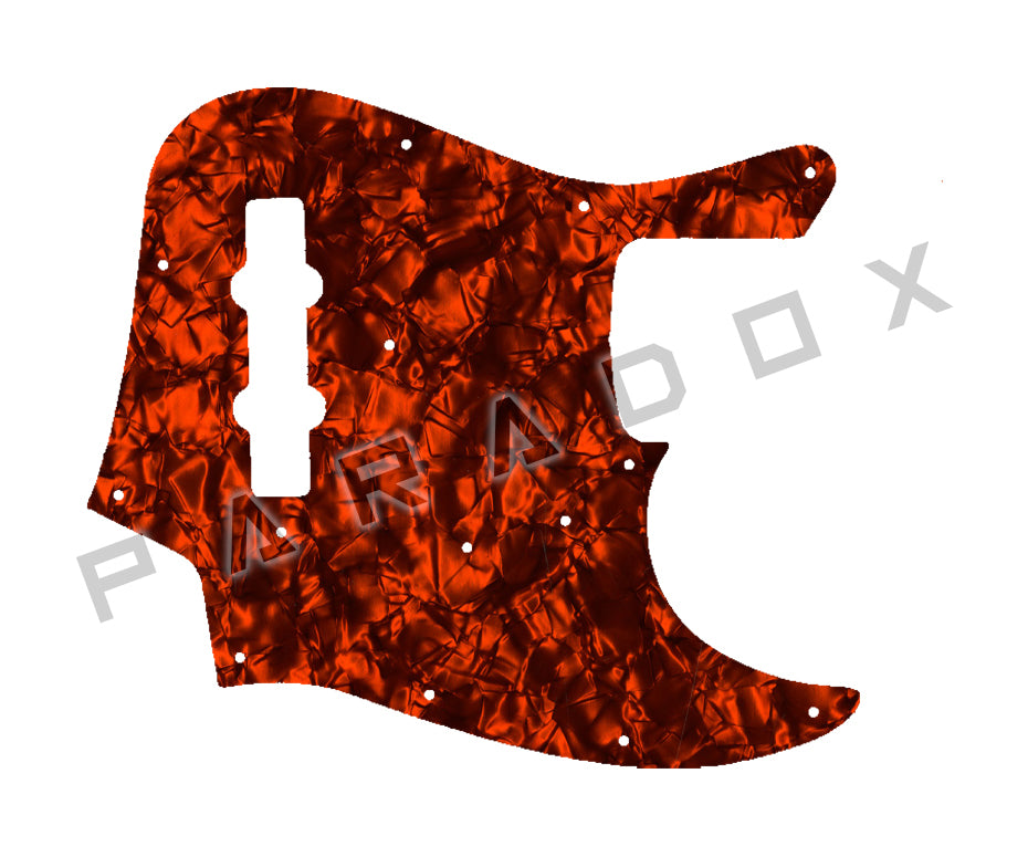 Custom Pickguard For 1985 - 2012 Made in America Fender Vintage Reissue '62 Jazz Bass