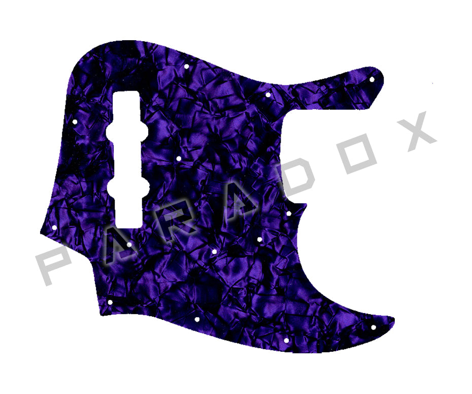 Custom Pickguard For 1985 - 2012 Made in America Fender Vintage Reissue '62 Jazz Bass