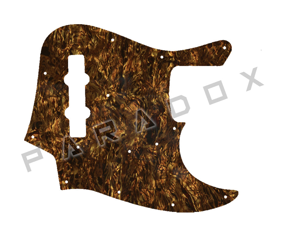 Custom Pickguard For 1985 - 2012 Made in America Fender Vintage Reissue '62 Jazz Bass