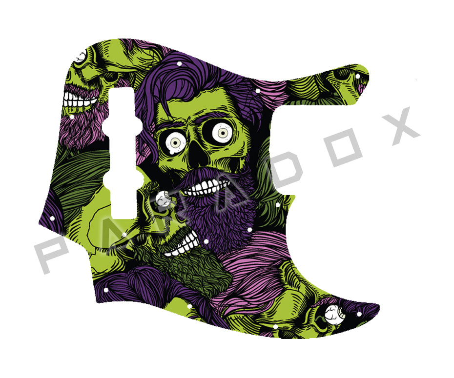 Custom Pickguard For 1985 - 2012 Made in America Fender Vintage Reissue '62 Jazz Bass