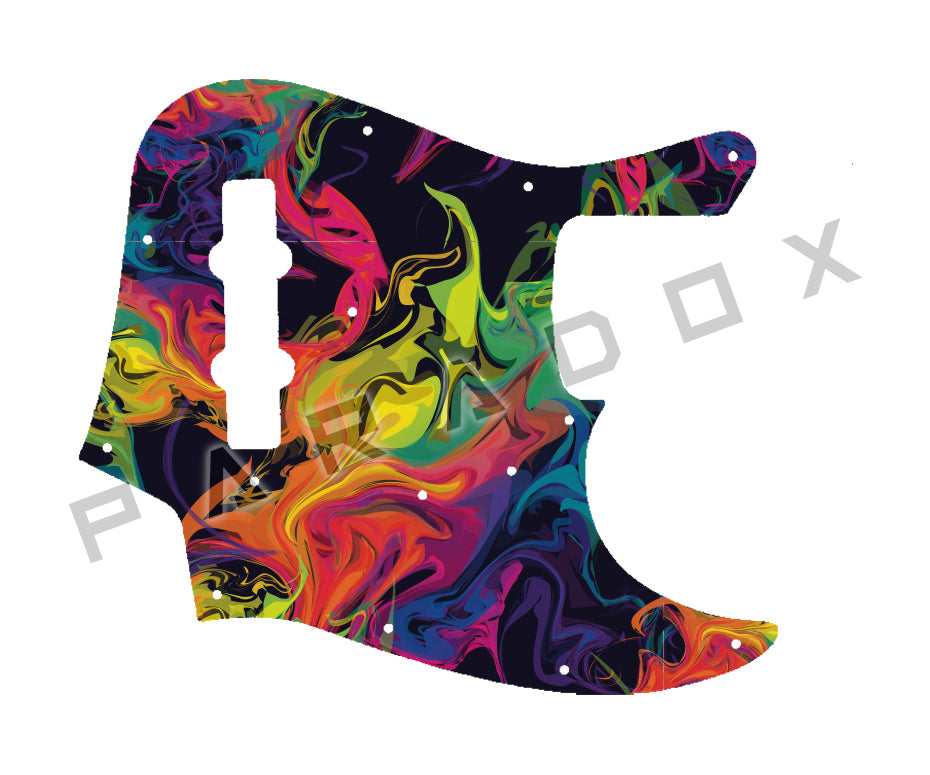 Custom Pickguard For 1985 - 2012 Made in America Fender Vintage Reissue '62 Jazz Bass