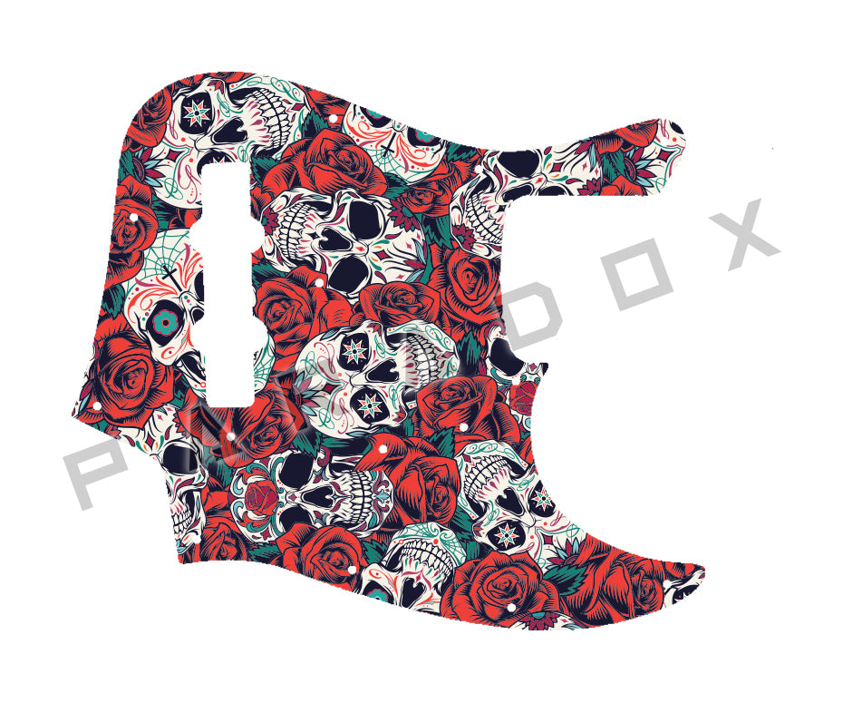Custom Pickguard For 1985 - 2012 Made in America Fender Vintage Reissue '62 Jazz Bass